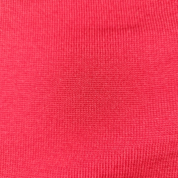 Daniel Cremieux Men's Large red vneck vest morino wool - Picture 5 of 12